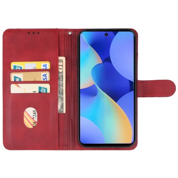 SMOOTH Peňaženkové puzdro Tecno Spark 10 Pro červené