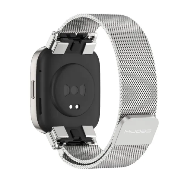 MILANESE Kovový remienok Xiaomi Redmi Watch 3 strieborný