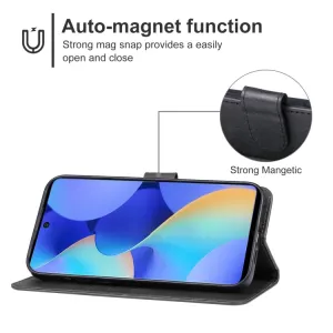 SMOOTH Peňaženkové puzdro Tecno Spark 10 Pro čierne