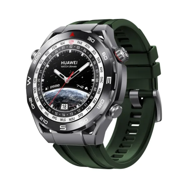 SILICONE 3PCS Remienok pre Huawei Watch Ultimate zelený