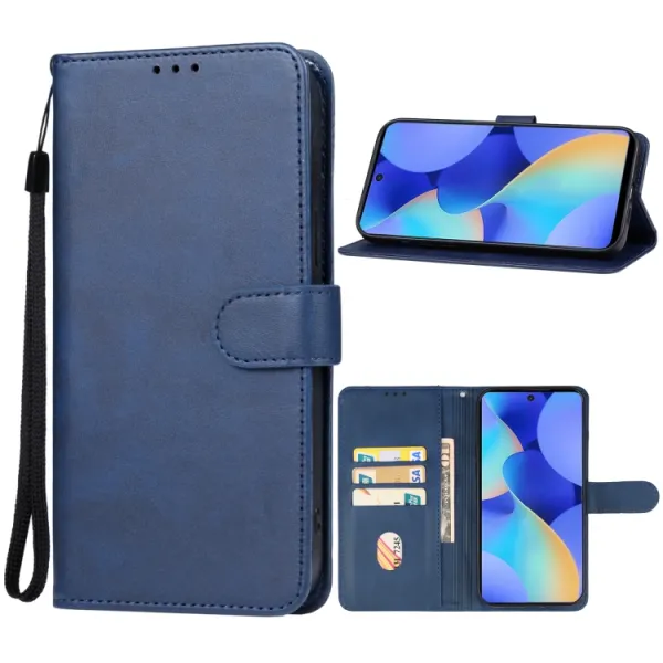 SMOOTH Peňaženkové puzdro Tecno Spark 10 Pro modré