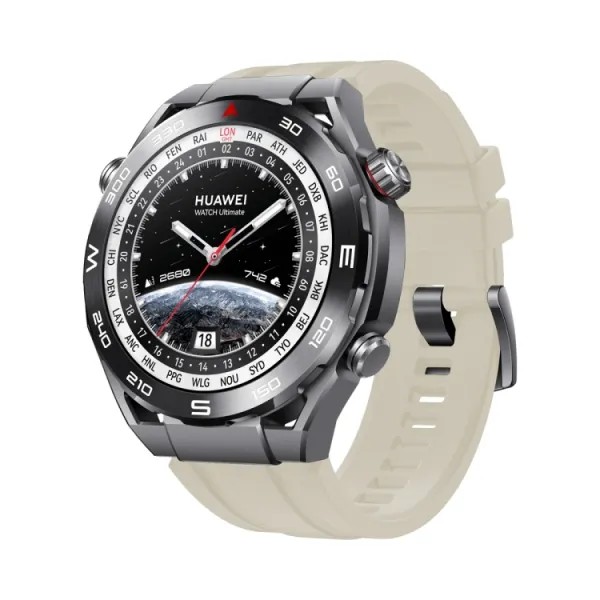 SILICONE 3PCS Remienok pre Huawei Watch Ultimate béžový