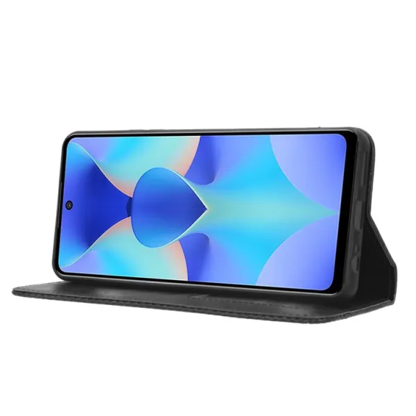 BUSINESS Peňaženkový kryt pre Tecno Spark 10 Pro čierny