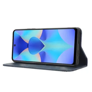 BUSINESS Peňaženkový kryt pre Tecno Spark 10 Pro modrý