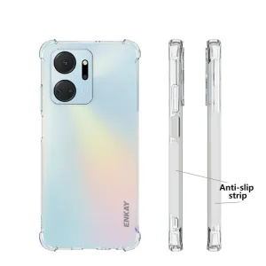 ENKAY SET Priehľadný obal + 3D ochranné sklo Honor X7a