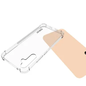 ENKAY SET Priehľadný obal + 3D ochranné sklo Samsung Galaxy A34 5G