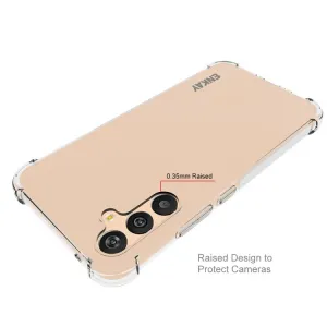 ENKAY SET Priehľadný obal + 3D ochranné sklo Samsung Galaxy A34 5G