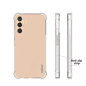 ENKAY SET Priehľadný obal + 3D ochranné sklo Samsung Galaxy A34 5G