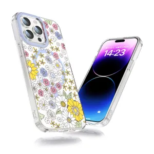 FLOWER MAGSAFE Kryt pre Apple iPhone 13 PURPLE