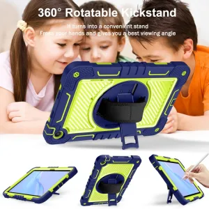 SOLID Odolný kryt pre Huawei MatePad SE modrý-zelený