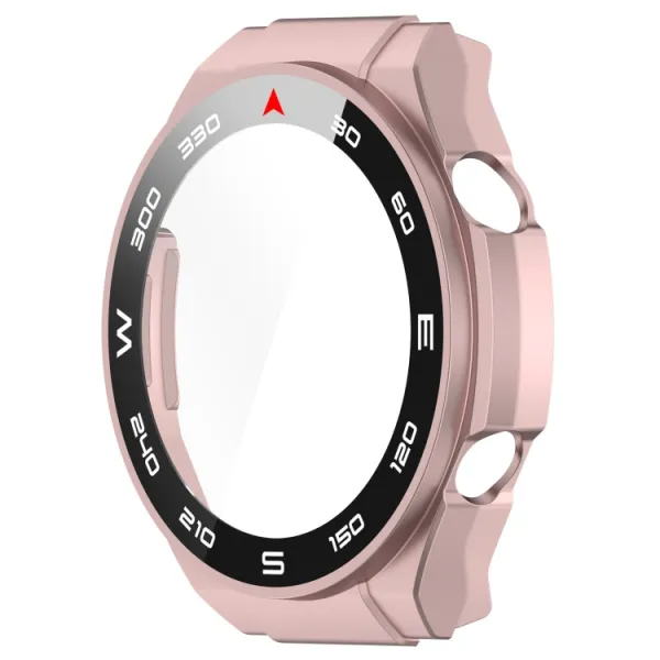 PC FULL COVER Plastový kryt so sklom Huawei Watch Ultimate ružový