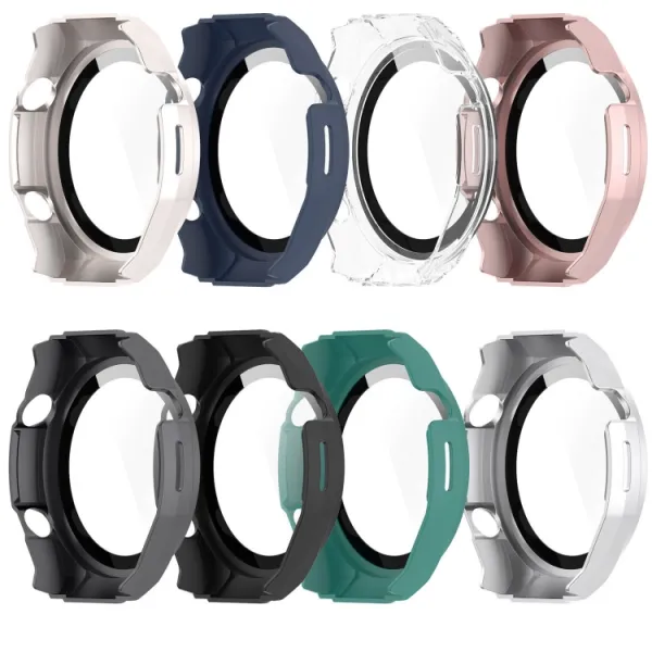 PC FULL COVER Plastový kryt so sklom Huawei Watch Ultimate modrý