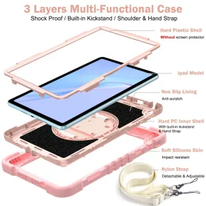 SOLID Odolný kryt pre Huawei MatePad SE svetloružový