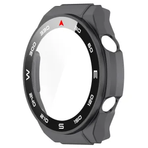 PC FULL COVER Plastový kryt so sklom Huawei Watch Ultimate šedý
