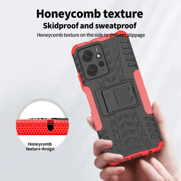 STAND Extra odolný obal Xiaomi Redmi Note 12 modrý