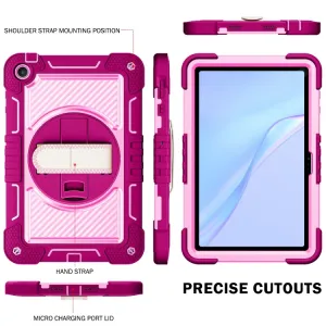 SOLID Odolný kryt pre Huawei MatePad SE tmavoružový