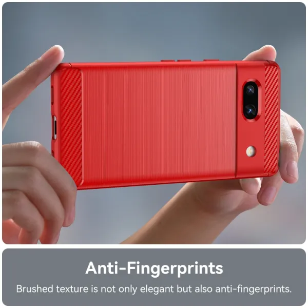 FLEXI TPU Kryt pre Google Pixel 7a červený