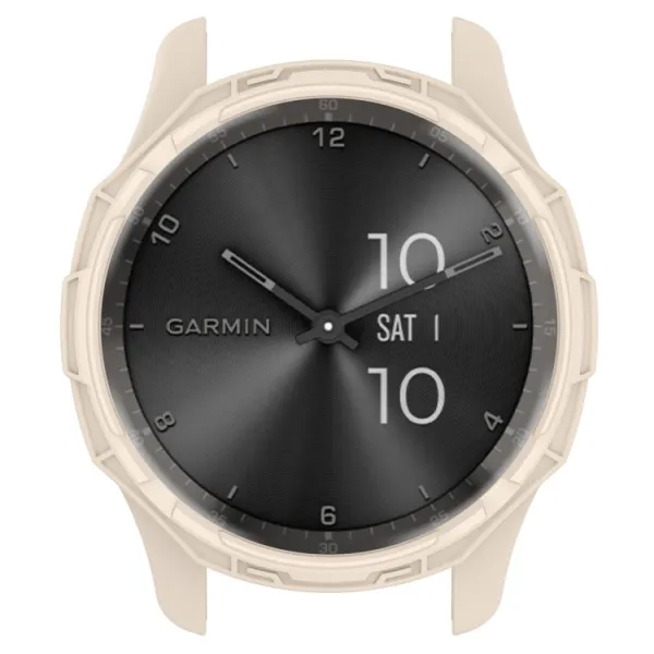 TPU HALF COVER Obal pre Garmin Vivomove Trend béžový