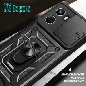 RING CAMERA Kryt s držiakom pre Huawei Nova 10 SE modrý
