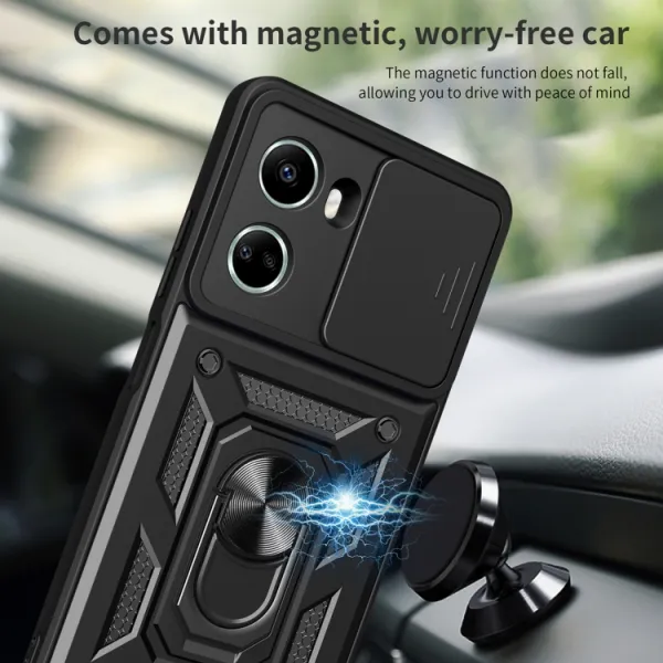 RING CAMERA Kryt s držiakom pre Huawei Nova 10 SE modrý
