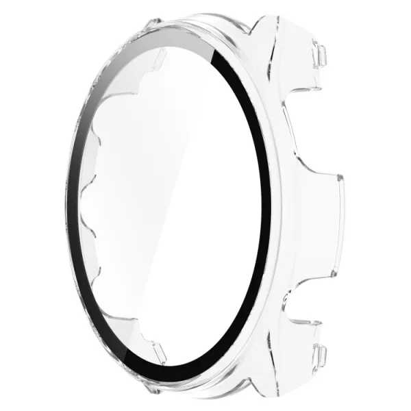 PC FULL COVER Plastový kryt so sklom Garmin Forerunner 965 priehľadný