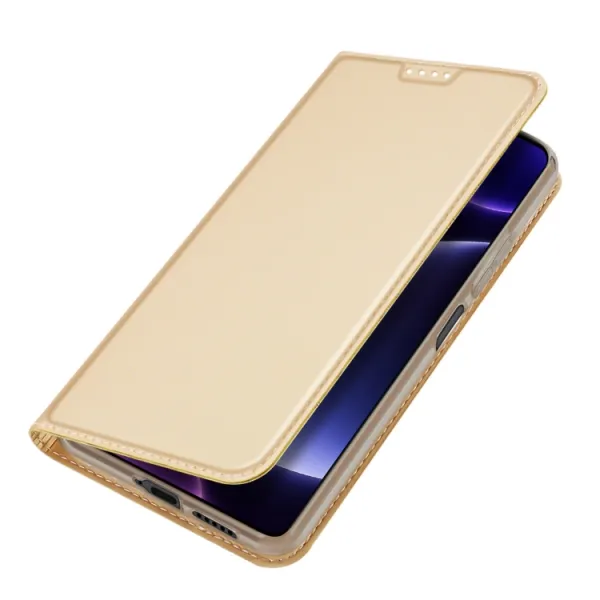 DUX Peňaženkový kryt Xiaomi Poco F5 zlatý