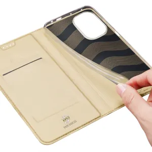 DUX Peňaženkový kryt Xiaomi Poco F5 zlatý