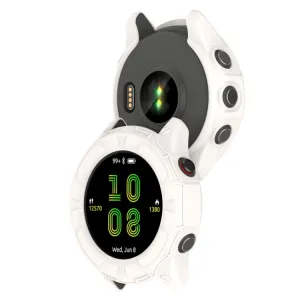 TPU HALF COVER Obal pre Garmin Forerunner 255S biely