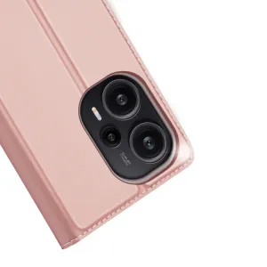 DUX Peňaženkový kryt Xiaomi Poco F5 ružový