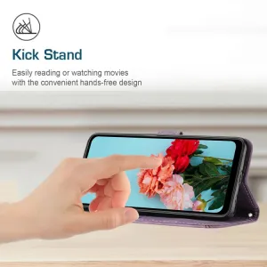 STRIPE Peňaženkové puzdro s remienkom Google Pixel 8 fialové