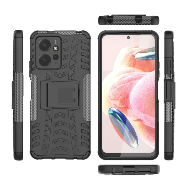 STAND Extra odolný obal Xiaomi Redmi Note 12 čierny