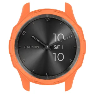 TPU HALF COVER Obal pre Garmin Vivomove Trend oranžový