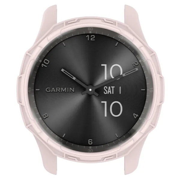 TPU HALF COVER Obal pre Garmin Vivomove Trend ružový