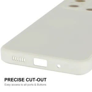 ENKAY SET Silikónový obal a 2D sklo Xiaomi Redmi 12C bežový