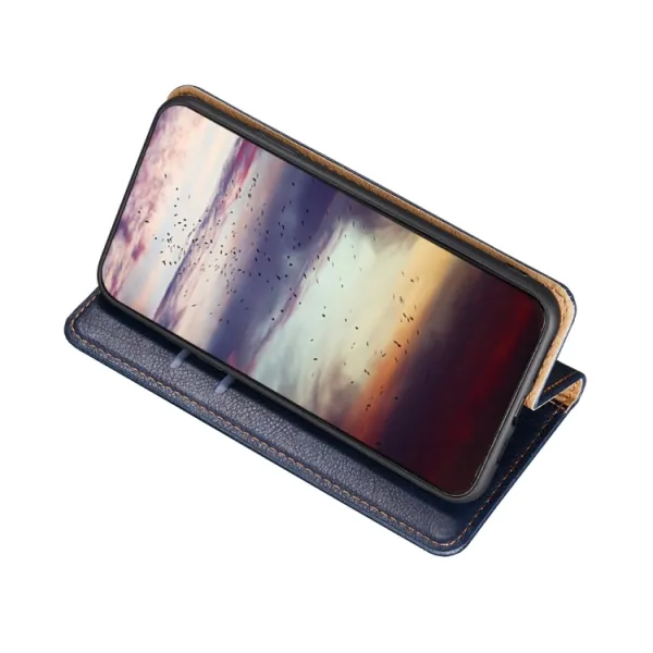 MAGNETIC Zaklápací kryt pre TCL 408 modrý