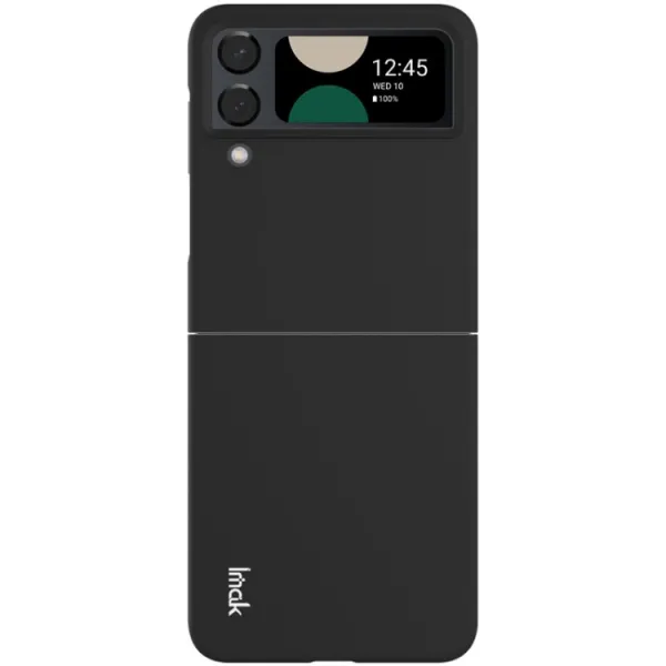 IMAK JS-2 Plastový kryt pre Samsung Galaxy Z Flip4 5G čierny