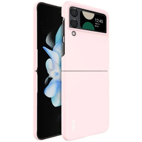 IMAK JS-2 Plastový kryt pre Samsung Galaxy Z Flip4 5G ružový