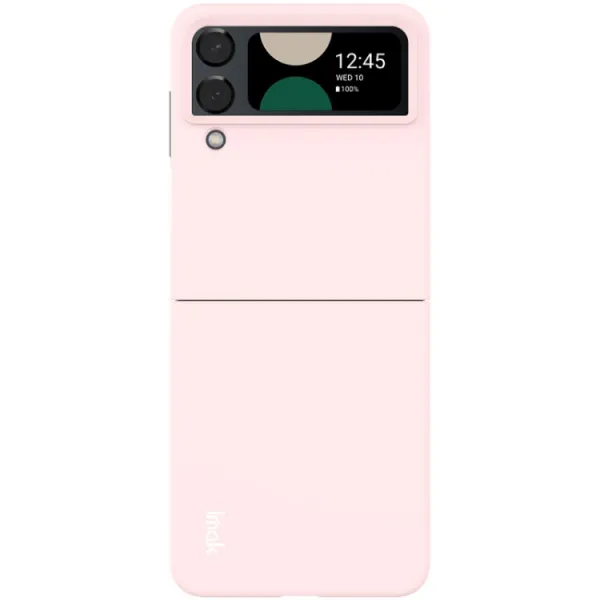 IMAK JS-2 Plastový kryt pre Samsung Galaxy Z Flip4 5G ružový