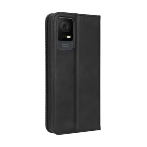 BUSINESS Peňaženkový kryt pre TCL 408 čierny