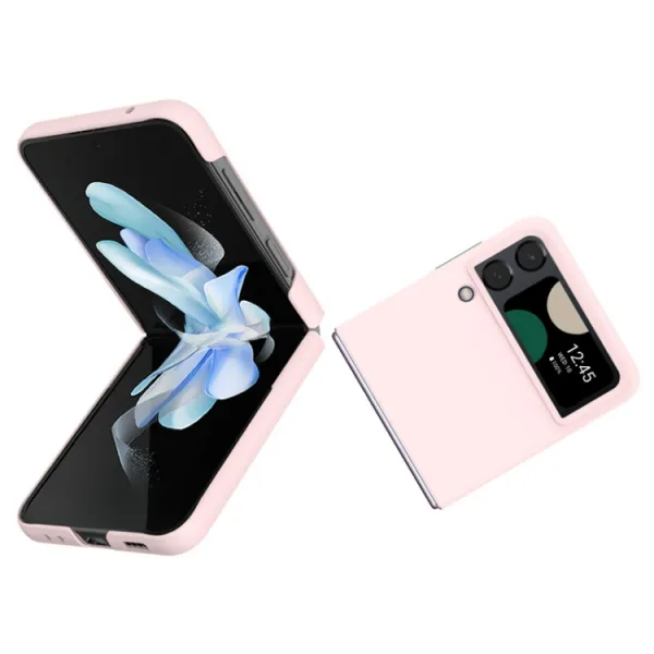 IMAK JS-2 Plastový kryt pre Samsung Galaxy Z Flip4 5G ružový