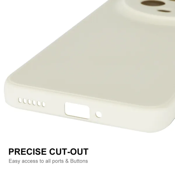 ENKAY RUBBER Ochranný kryt pre Honor Magic5 Pro 5G béžový