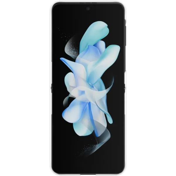 IMAK JS-2 Plastový kryt pre Samsung Galaxy Z Flip4 5G biely