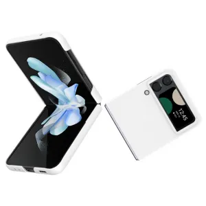 IMAK JS-2 Plastový kryt pre Samsung Galaxy Z Flip4 5G biely