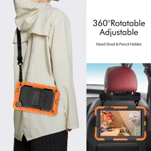 SOLID 360 Obal pre Lenovo Tab M8 4. generácia (4th gen) oranžový