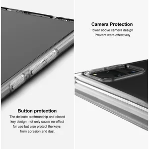 IMAK UX-5 Silikónový kryt pre Google Pixel 7a čierny