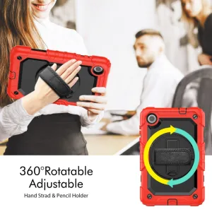 SOLID 360 Obal pre Lenovo Tab M8 4. generácia (4th gen) červený