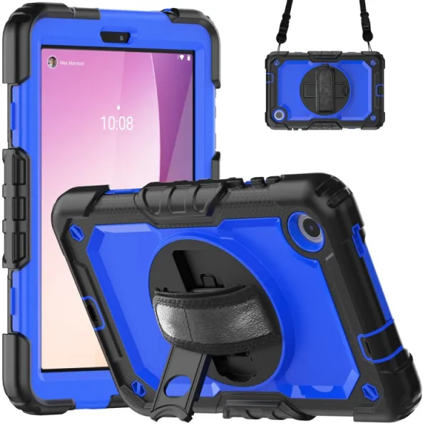 SOLID 360 Obal pre Lenovo Tab M8 4. generácia (4th gen) tmavomodrý