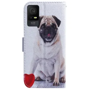 ART Peňaženkový kryt pre TCL 408 PUG