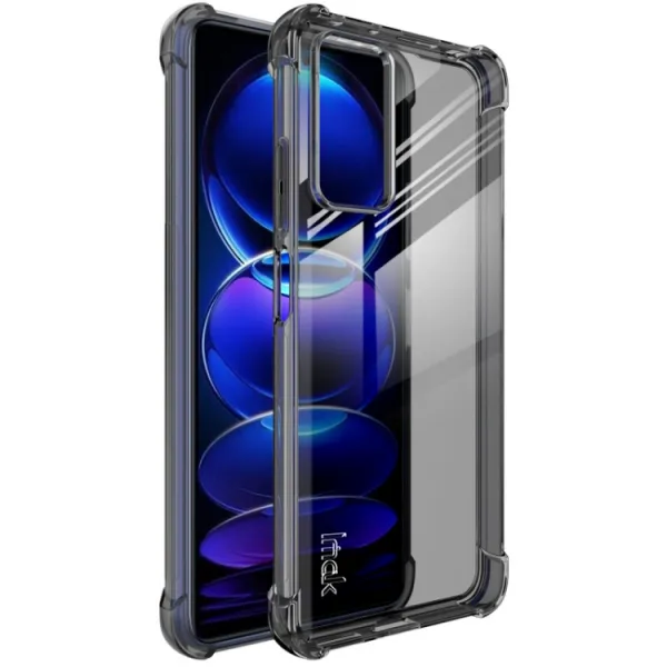 IMAK Ochranný silikónový kryt  Xiaomi Redmi Note 12 Pro čierny
