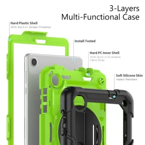 SOLID 360 Obal pre Lenovo Tab M8 4. generácia (4th gen) zelený